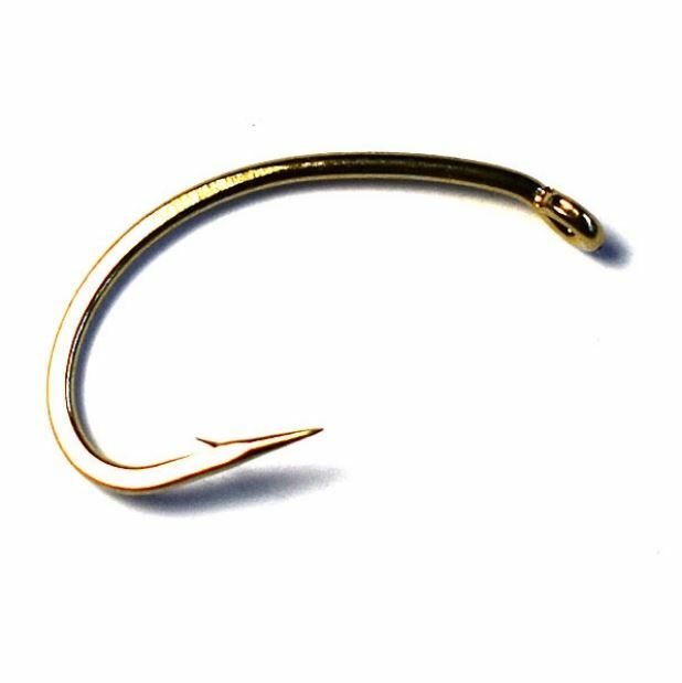 Rudder 100 PCs Fly Hooks Scud Pupa Shrimp Hook Da-riki 135 2457 1130