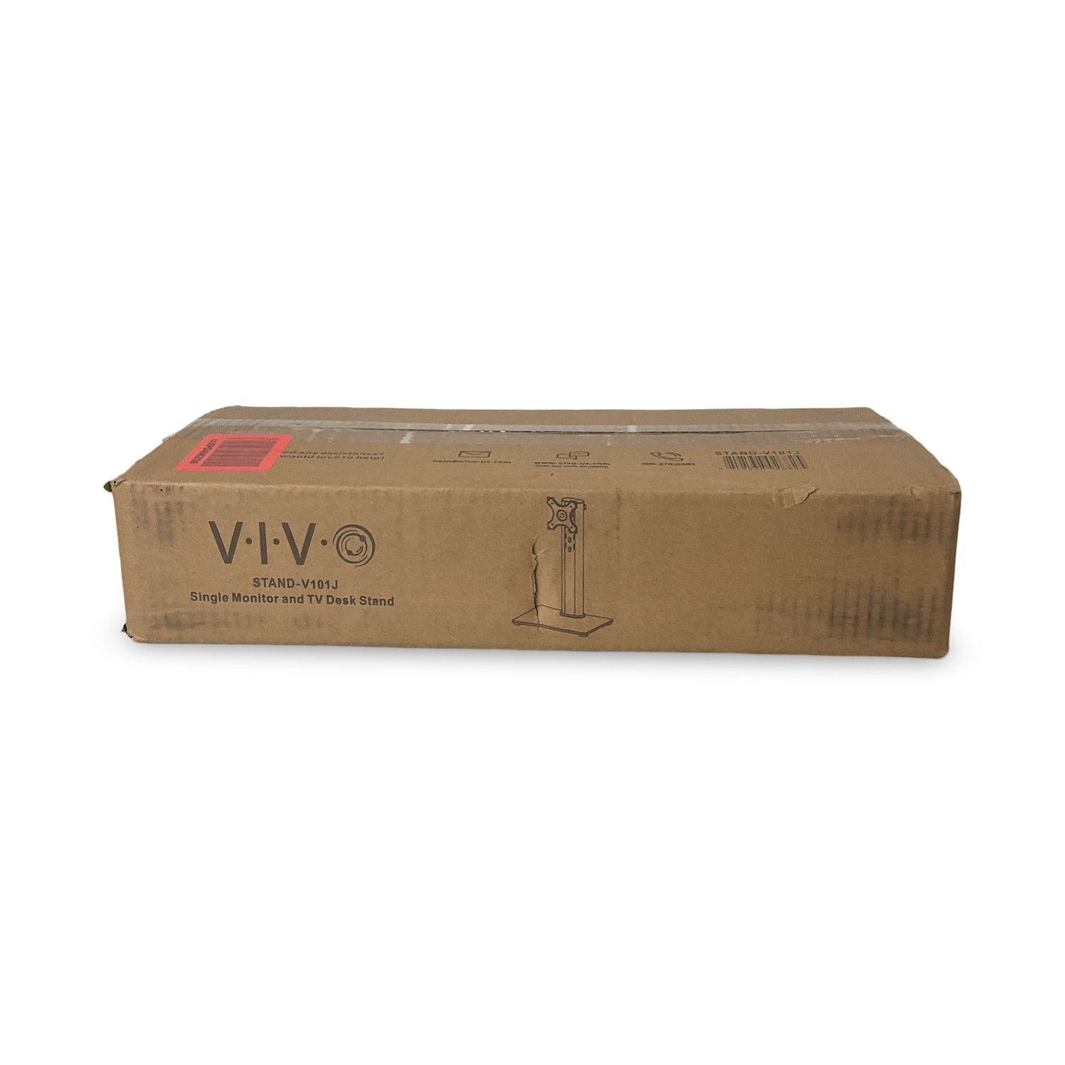 Lot of 10 | Vivo Single Monitor and TV Desk Stand V101J
