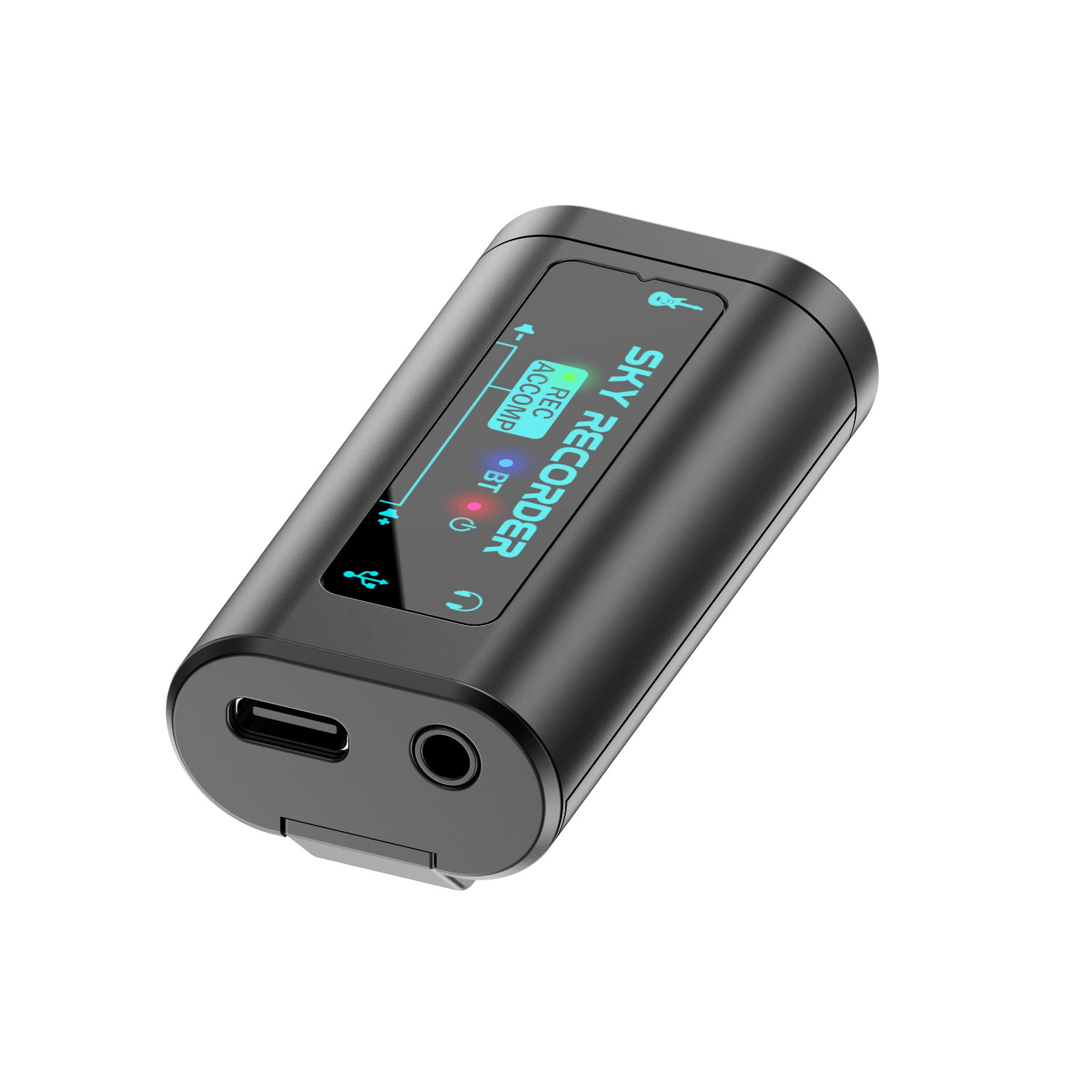 Guitar Audio Interface Pocket Internal Recording Sound Card with Bluetooth, Inte