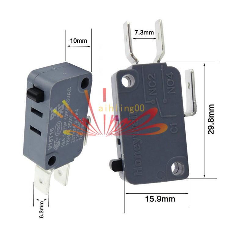 5 pieces Honeywell V15T16-C1 16A 250V Micro Limit Switch New