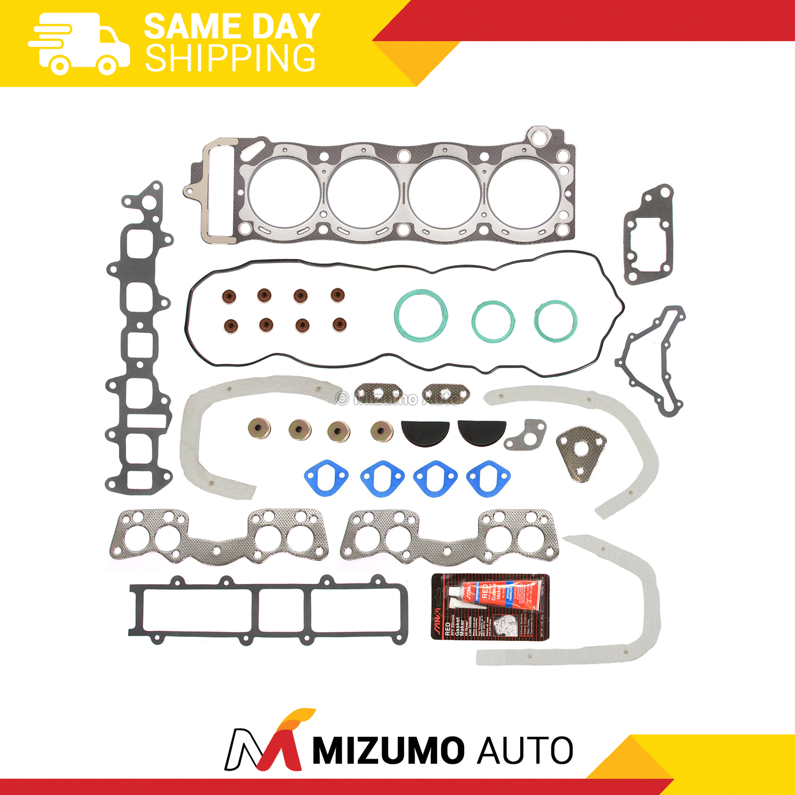 Head Gasket Set Fit 75-80 Toyota Celica Corona Pickup 2.2 SOHC 8V 20R