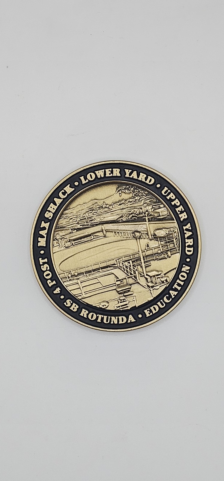 San Quentin State Prison "The Yard" Challenge Coin