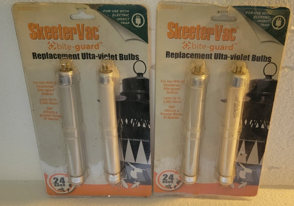 Lot of 2 Skeeter Vac Bite Guard Replacement Ultra Violet 2 Pack - SVX000113
