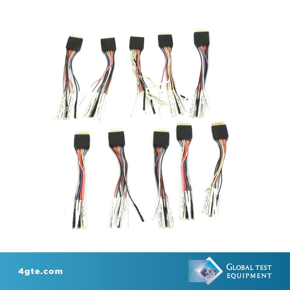 Tektronix 174-2527-00 8-Channel Data Lead Set  SET of 10