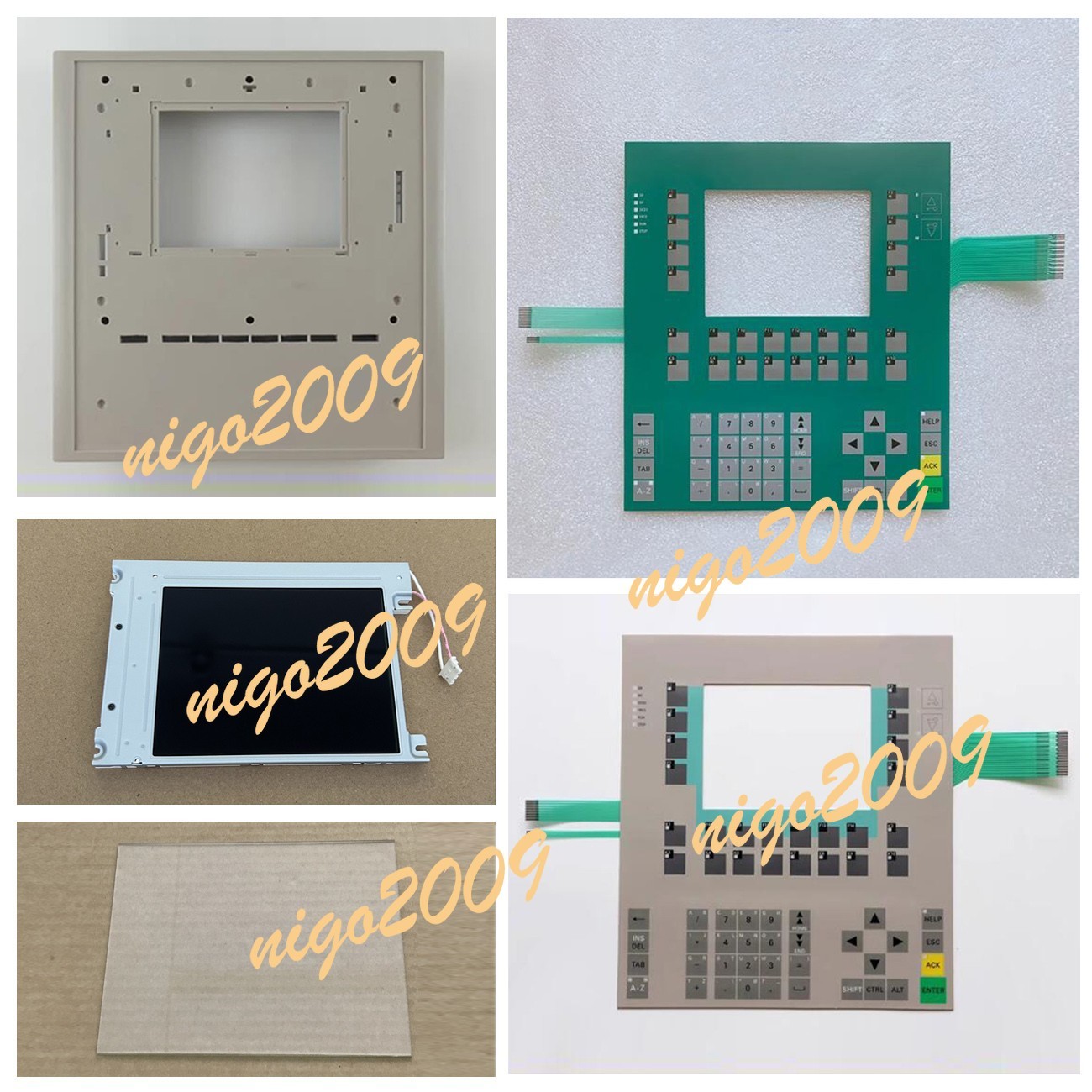 Fit for SIMATIC C7-635 KEY 6ES7635-2EC02-0AE3 Membrane LCD Display Plastic Cover