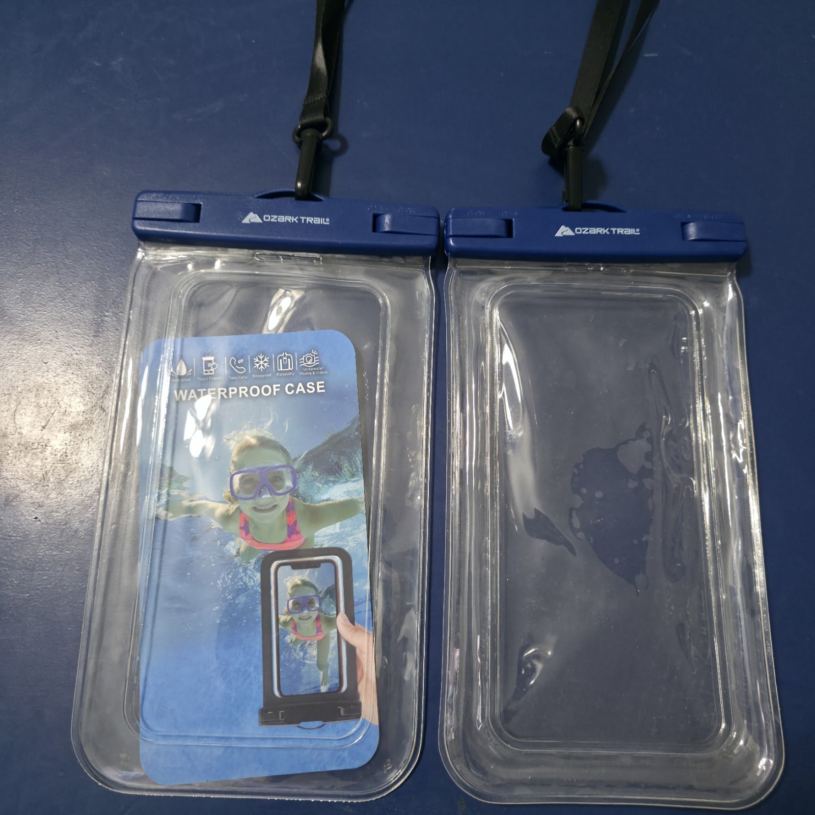 OZARK TRAIL WATERPROOF PHONE POUCH PACK OF 2