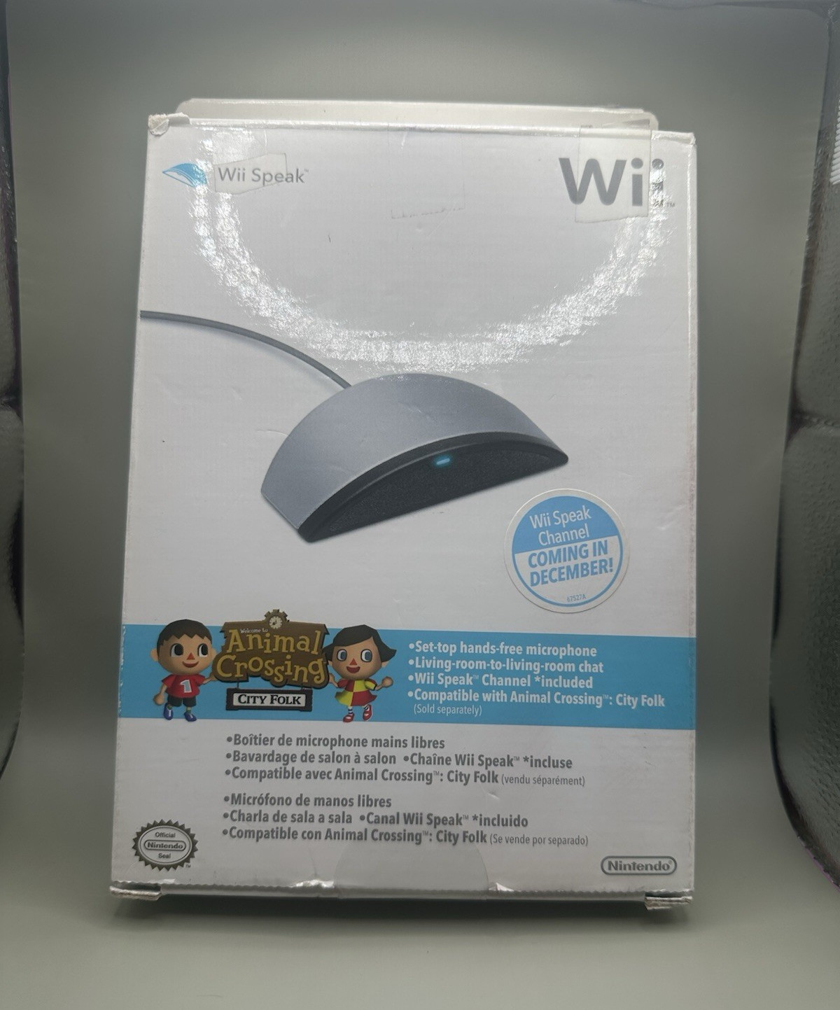 Nintendo Wii Speak Hands-Free Microphone for Nintendo Wii, White