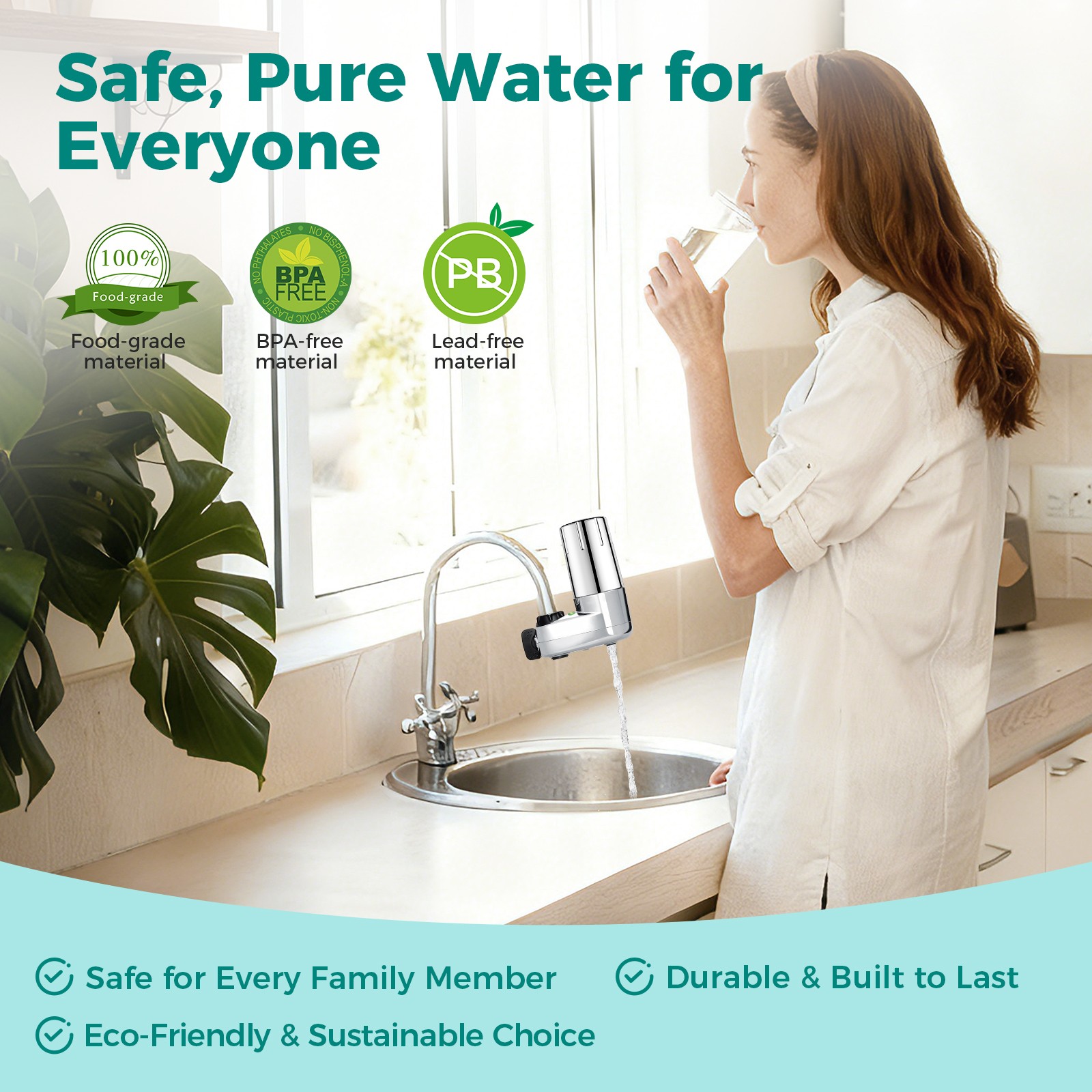 Brita® Faucet Filtration System Faucet Filter Replacement NSF 3-Pack US