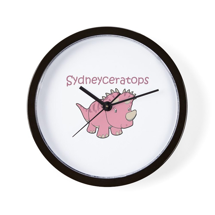 CafePress Sydneyceratops 10" Wall Clock (232018496)