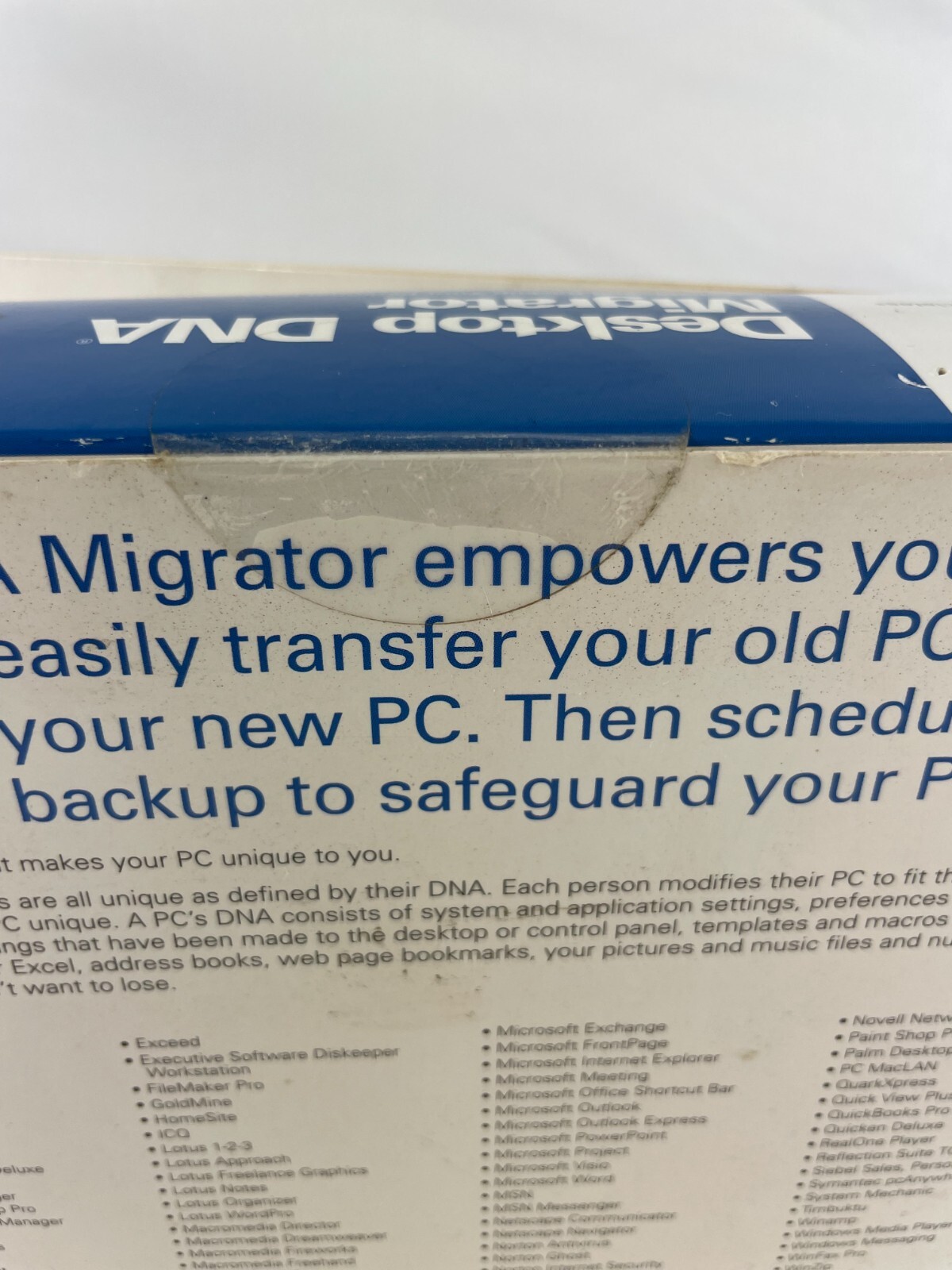 Computer Associates Desktop® DNA Migrator Professional 4.7