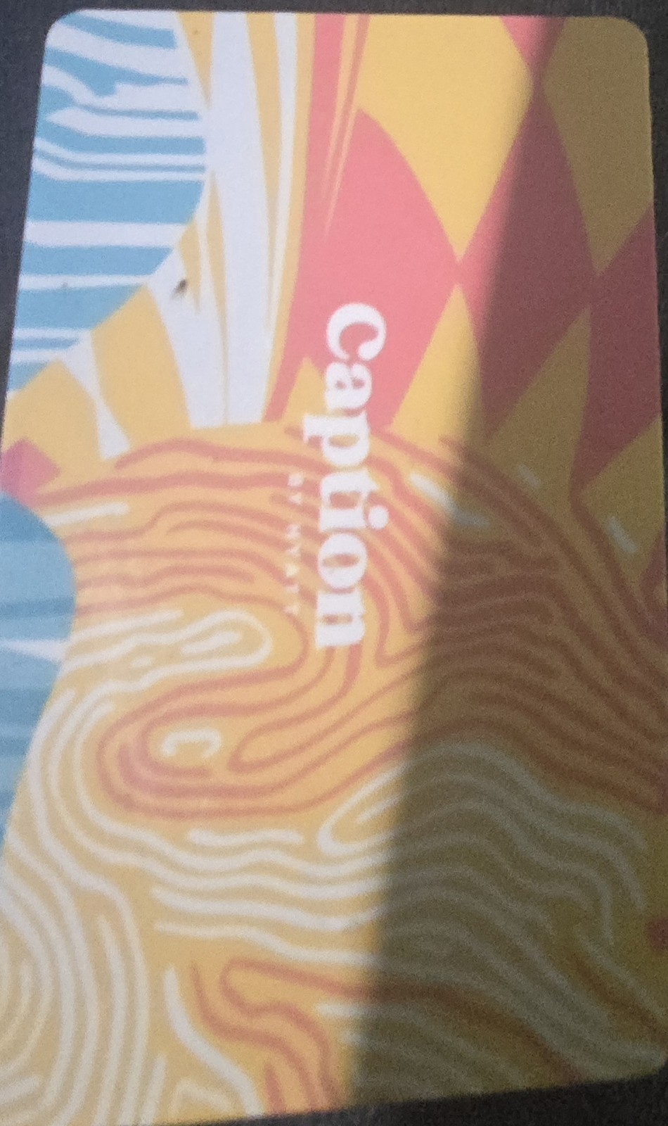 Caption by Hyatt Hotels Gift Card US-Nationwide No Expiration