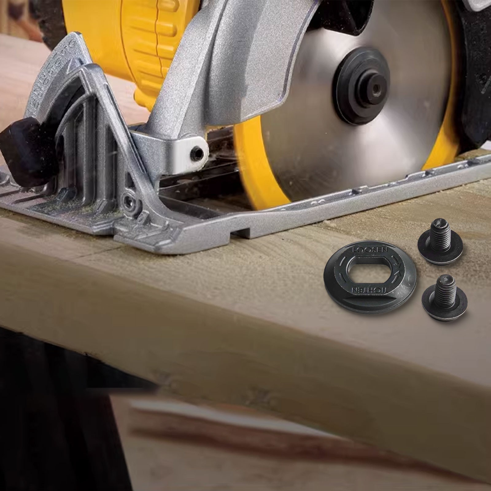 Circular Saw Outer Flange and Bolt Replacement Parts for Models DCS391 DCS367