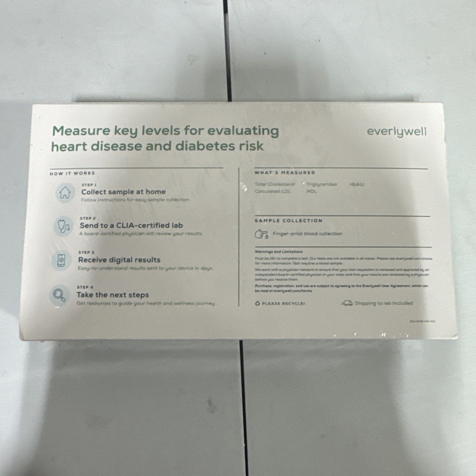Everlywell Heart Health Test