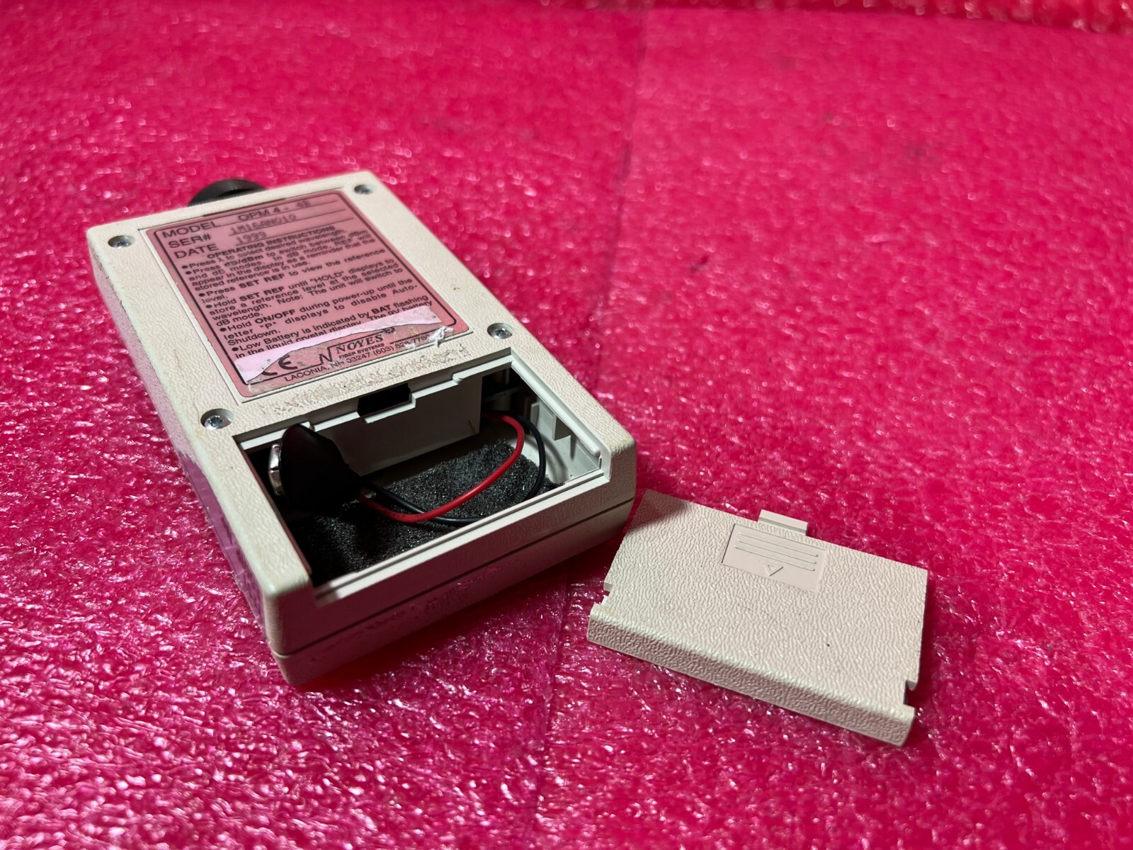 1 Pc Noyes OPM4-4B Optical Power Meter