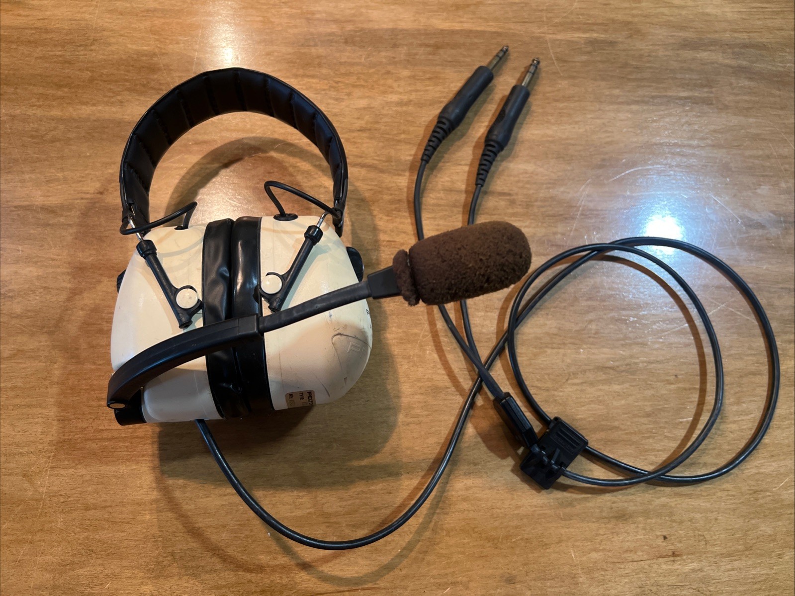 Peltor Aviation Plane 7006 Headset Headphones w/ Microphone