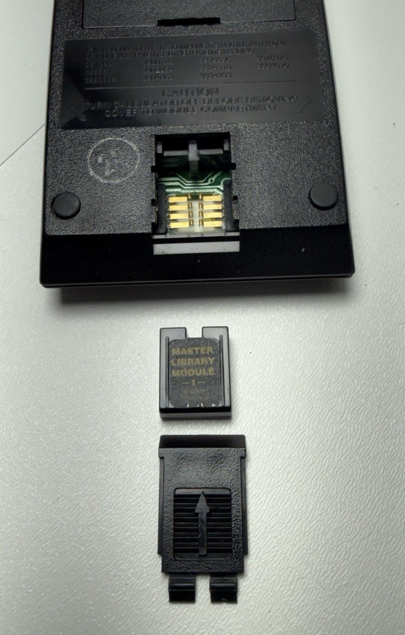 Texas Instruments TI-59 Programmable Calculator Applied Statistics Module Par