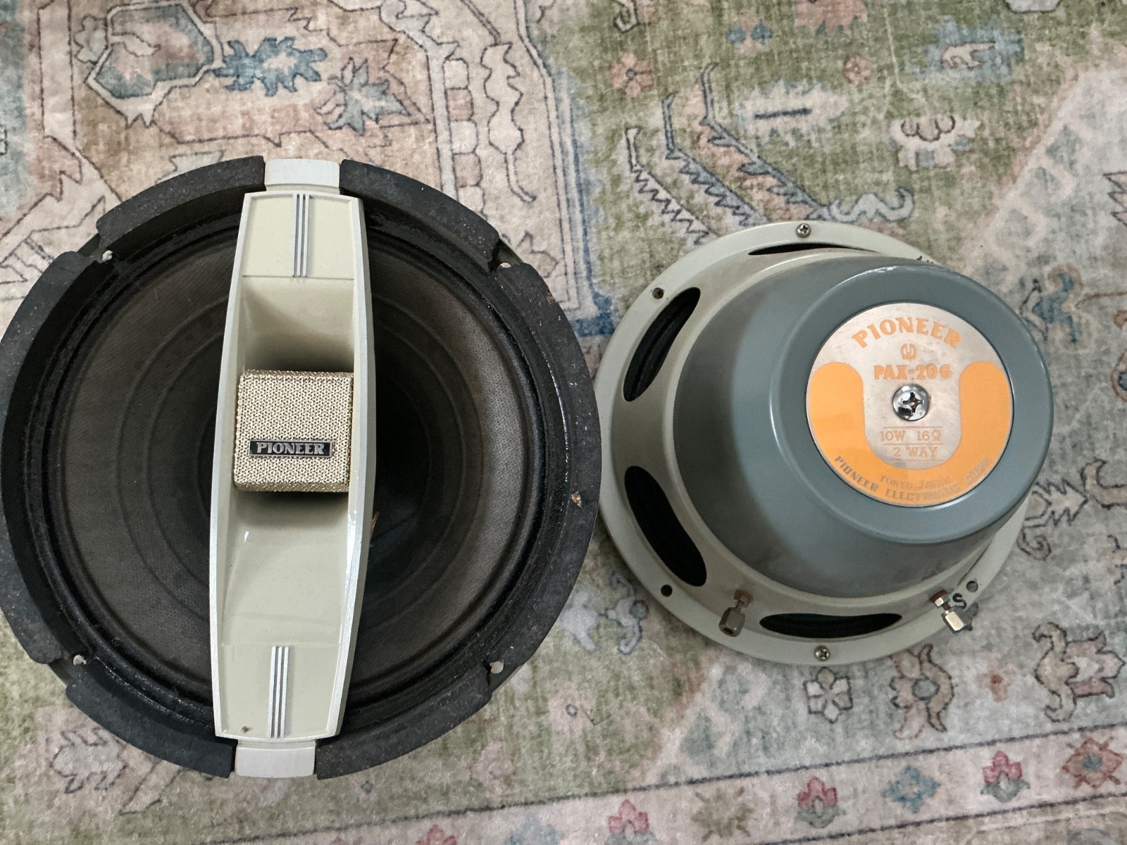 RRARE SET OF 2 Pioneer PAX-20G Speaker Unit Used JP