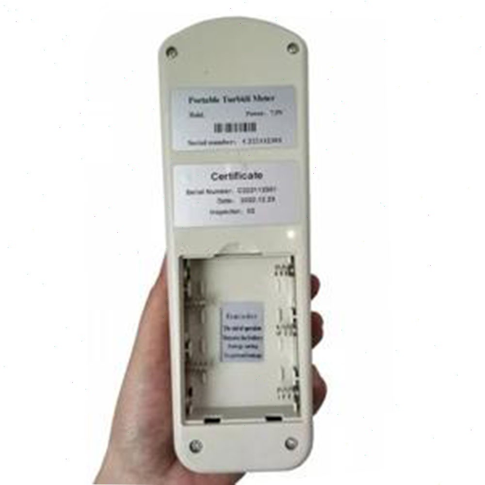 Water Turbidity Meter with Minimum Indication 0.1 NTU Repeatability ≤1.5%