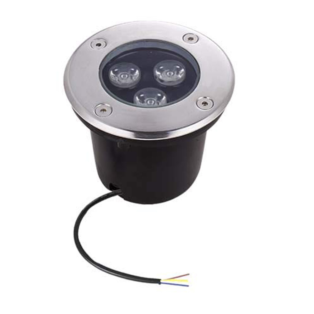Outdoor Landscape Light 3W LED In Ground Well Lights 110V 3000K 6000K Waterproof
