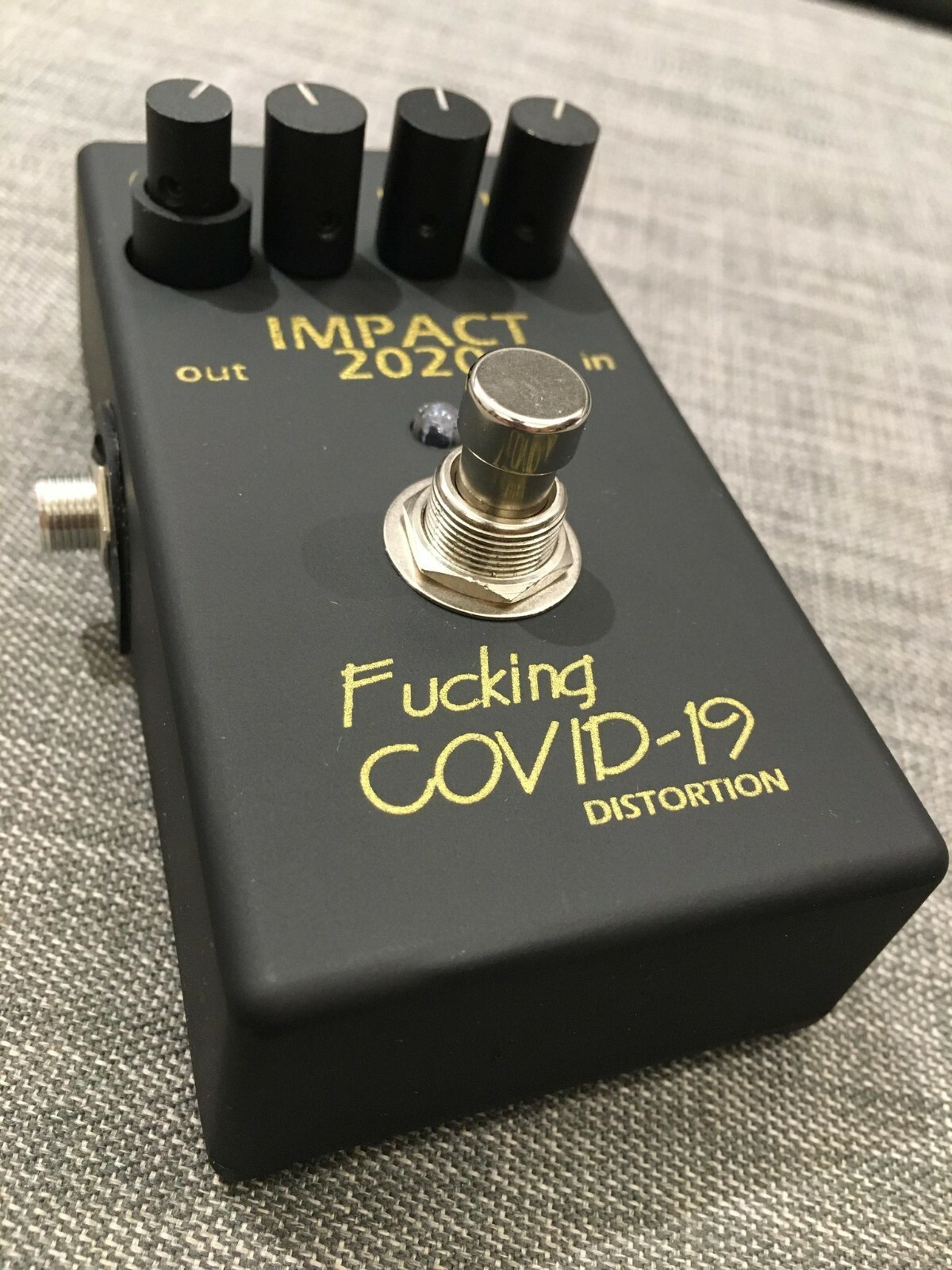 IMPACT2020 Distortion Guitar Stompbox Pedal Limited Edition
