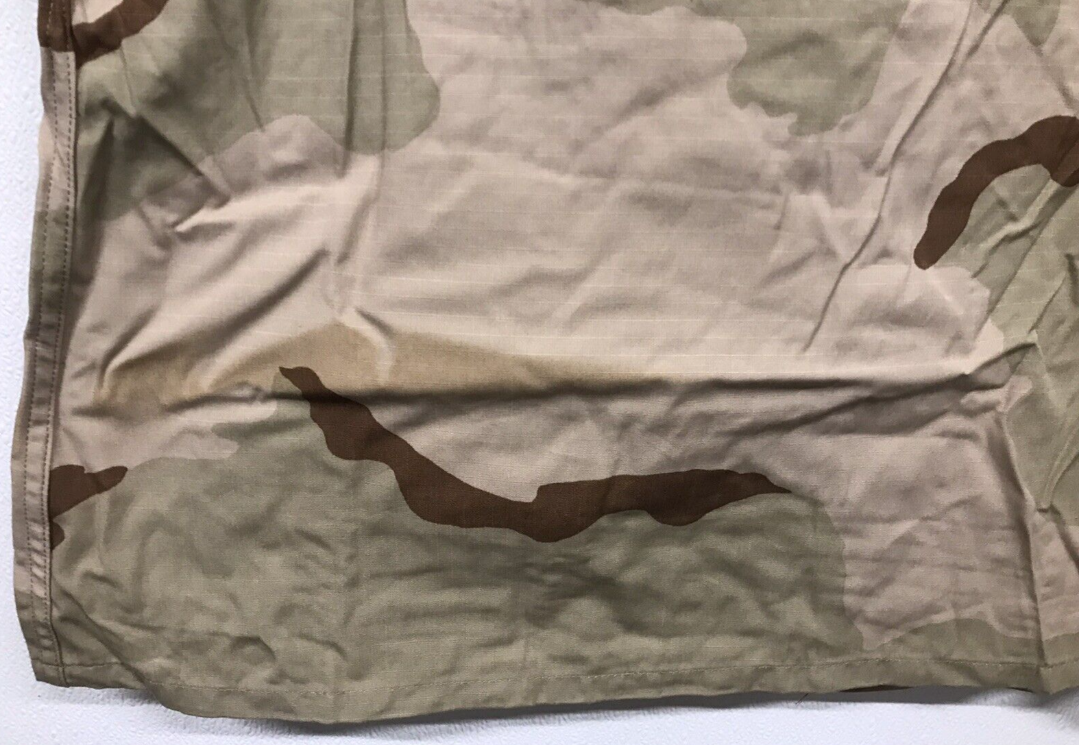 3 Color Desert BDU Combat Coat USGI 50/50 NYCO Ripstop X Large Long