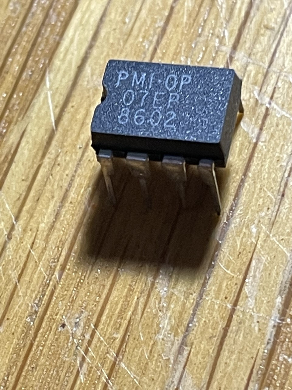 A lot of TWO (2) PMI OP07EP OP AMP in DIP8 package
