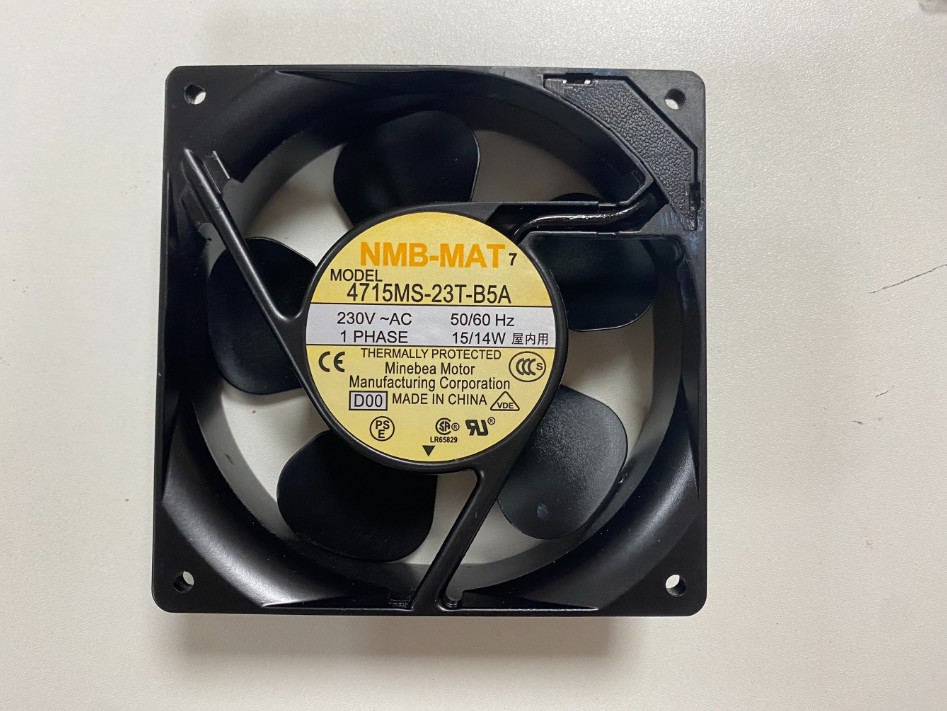 ONE For  NMB 4715MS-23T-B5A 230Vac 50/60Hz ,15/14W ,1 PHASE Cooling fan @10654