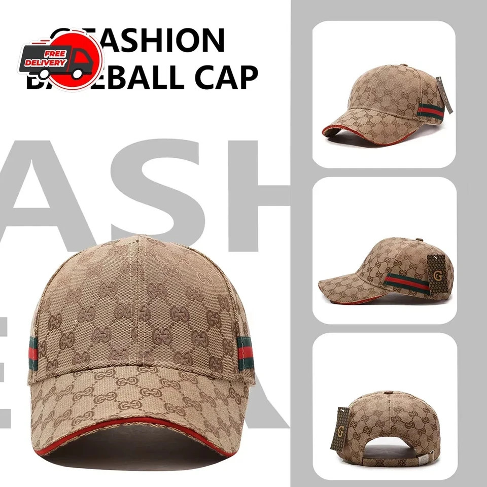 Luxury Baseball Cap Fashion Designer Outdoor Summer Travel Adjustable Casual Hat