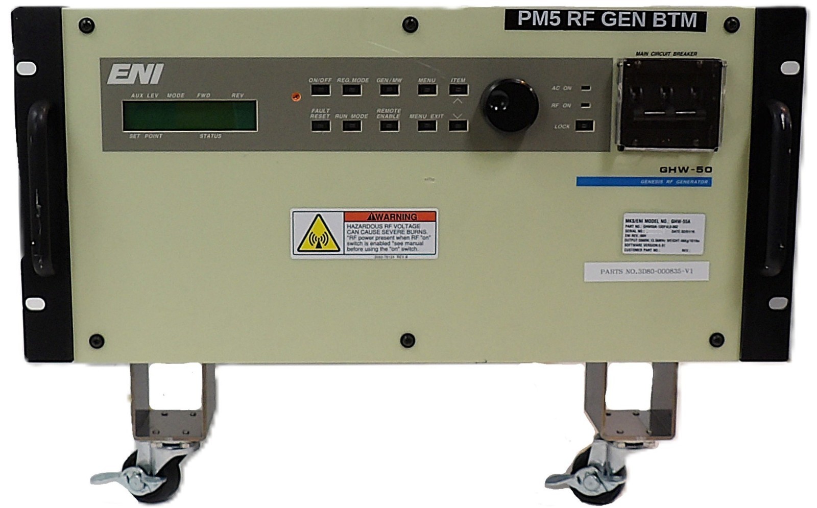 GHW-55A ENI Power Systems GHW55A-13DF4L0-002 Genesis RF Generator Refurbished