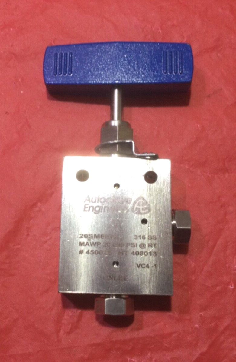 PARKER 20SM6072 Needle Valve