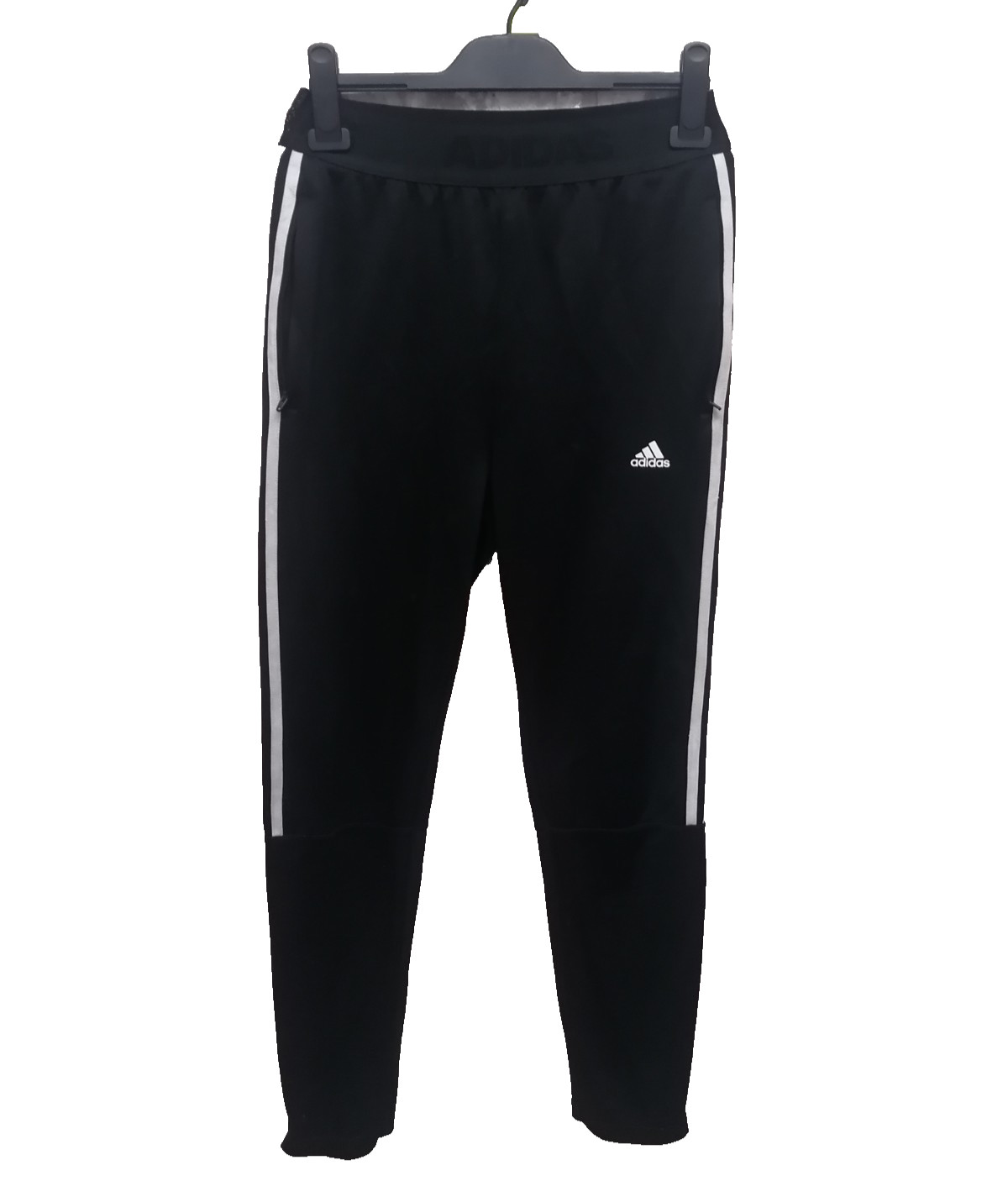 Adidas Tracksuit Bottoms - Size 13-14yrs boys - Zipped Cuffs & Pockets