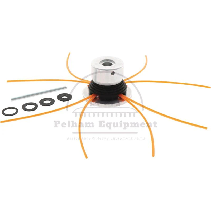 Attilina PRINCE 8-Cord Trimmer with Aluminum Plate & Reducing Rings