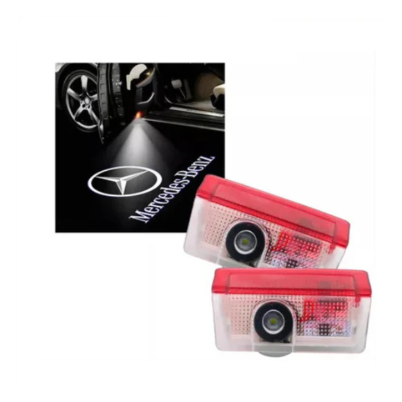 2X LED Door Courtesy logo Light Ghost Shadow Laser Projector For Mercedes Benz