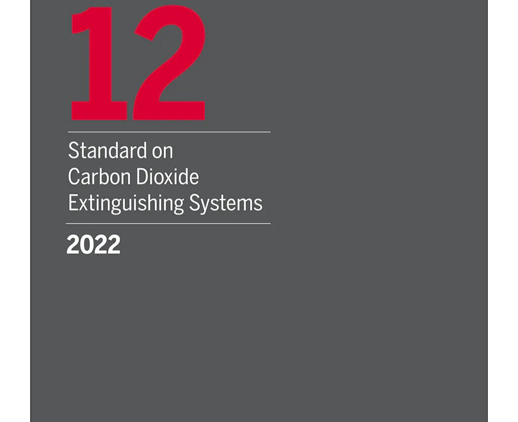 12 Standard on Carbon Dioxide Extinguishing Systems 2022 USA STOCK