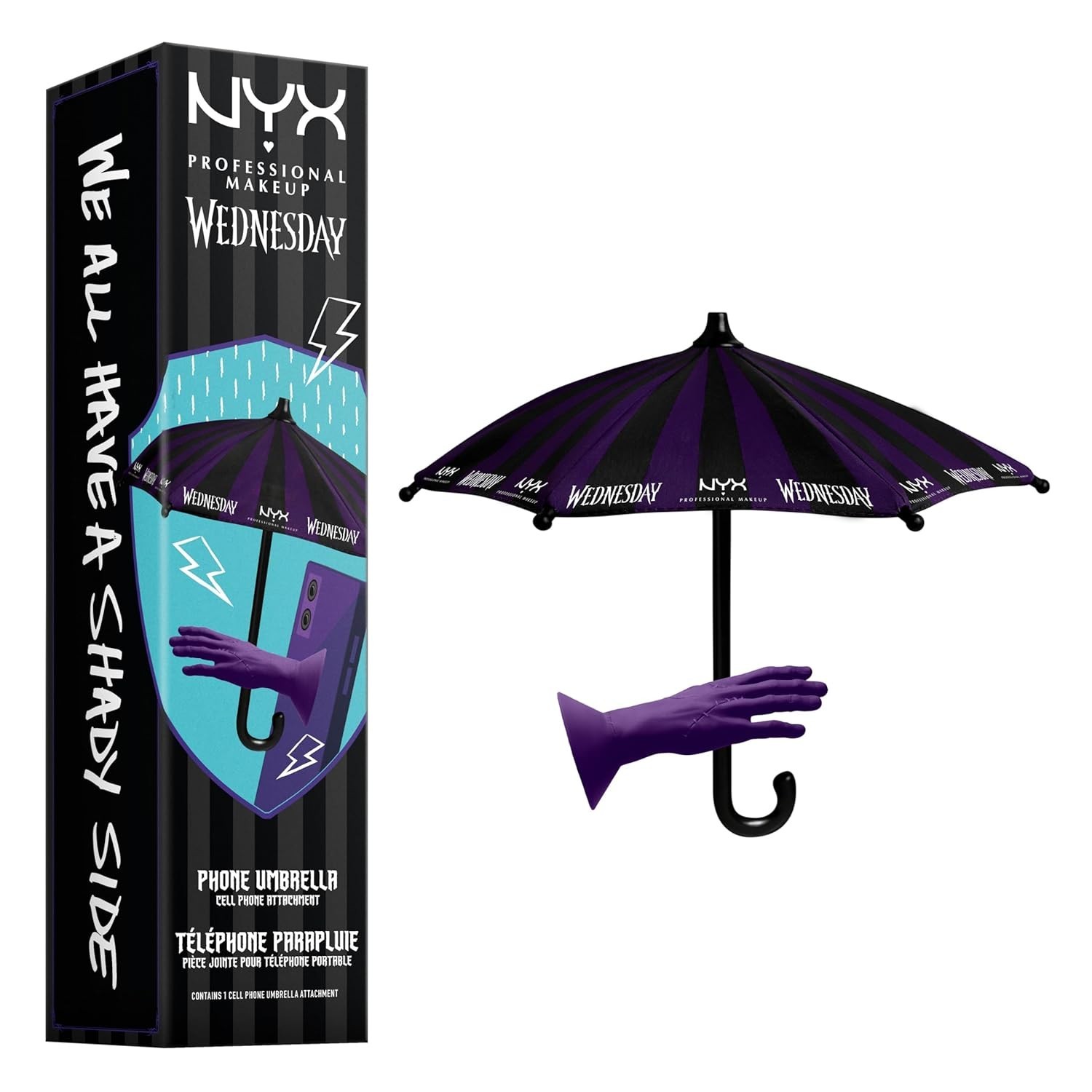 NYX Cosmetics Professional Makeup Wednesday Umbrella Cell Phone Attachment