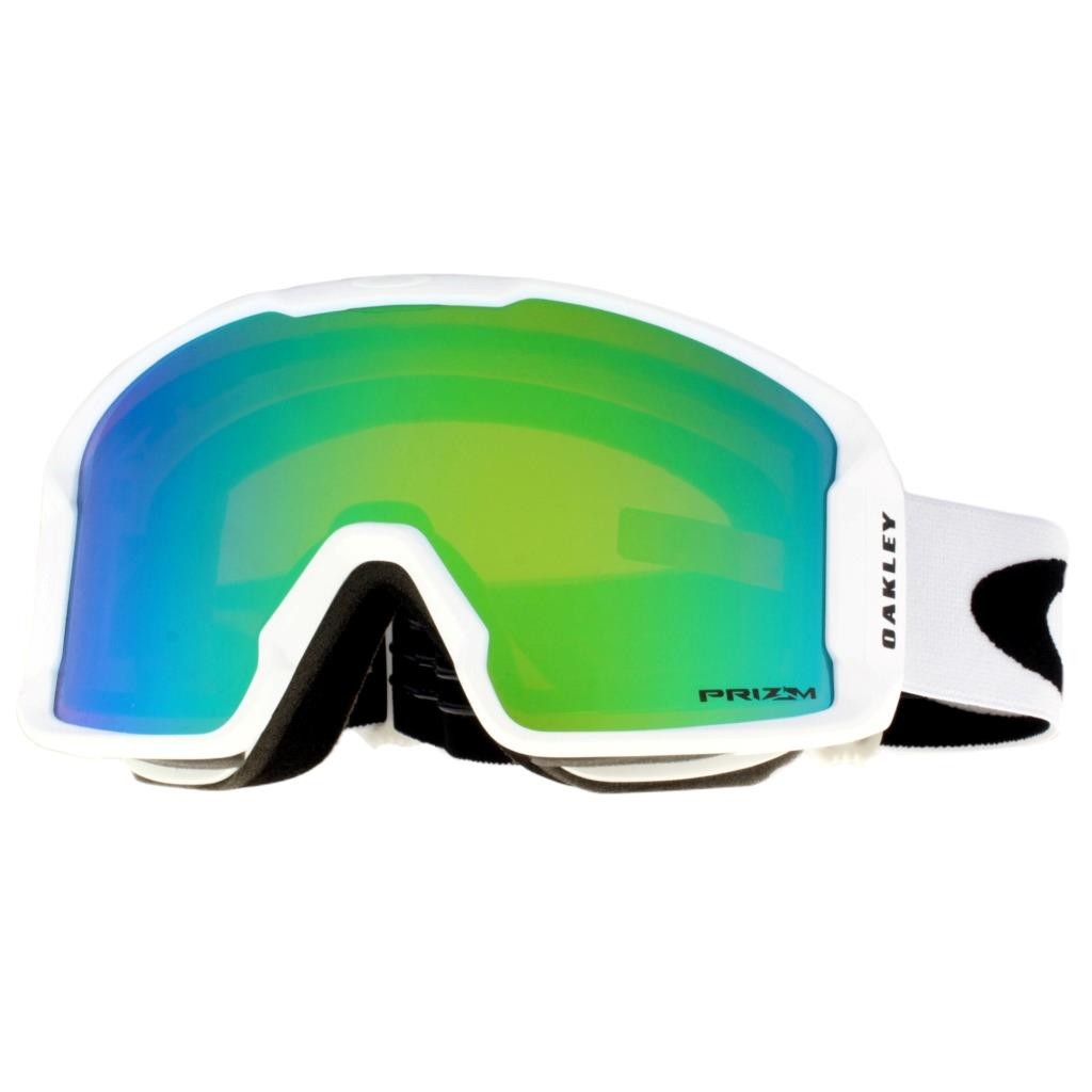 Oakley OO 7093-08 Line Miner M Matte White Prizm Jade Mens Womens Snow Goggles