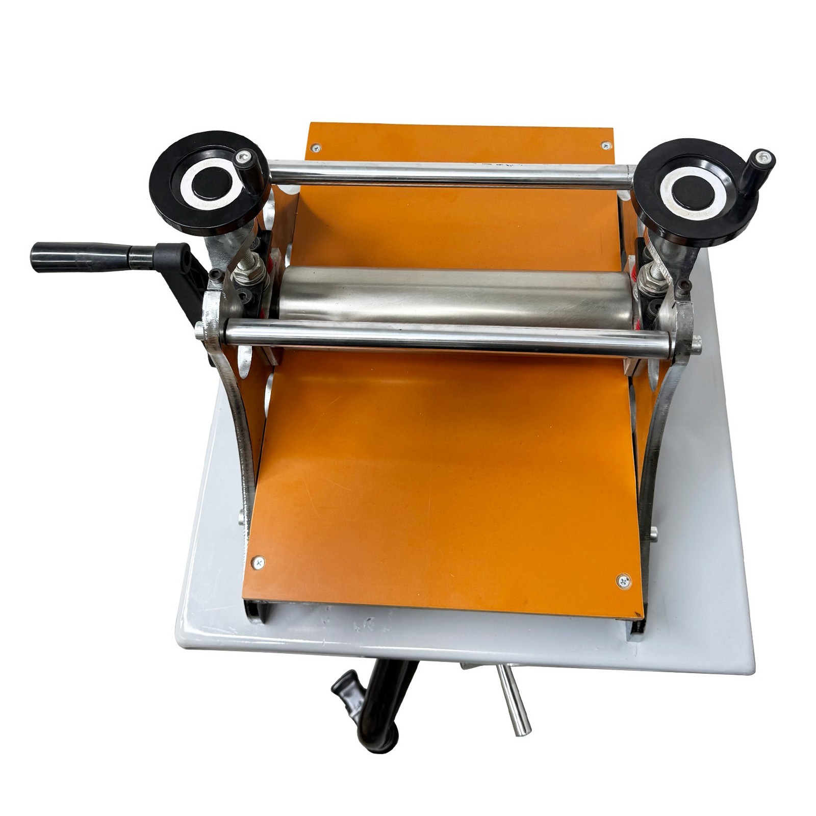 360° Rotating Sculpture Turntable & Printmaking Machine Adjustable Pressure