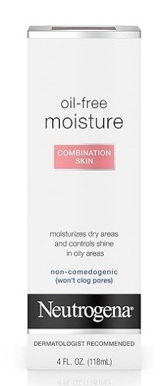 Neutrogena Oil Free Face Moisturizer Combination Skin 4 fl oz