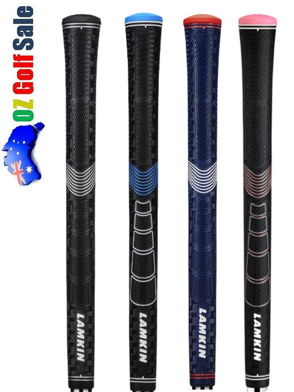 Lamkin Sonar Plus Rubber Grip Undersize+ /Std+ /Midsize+ /Oversize+ -$10 Postage