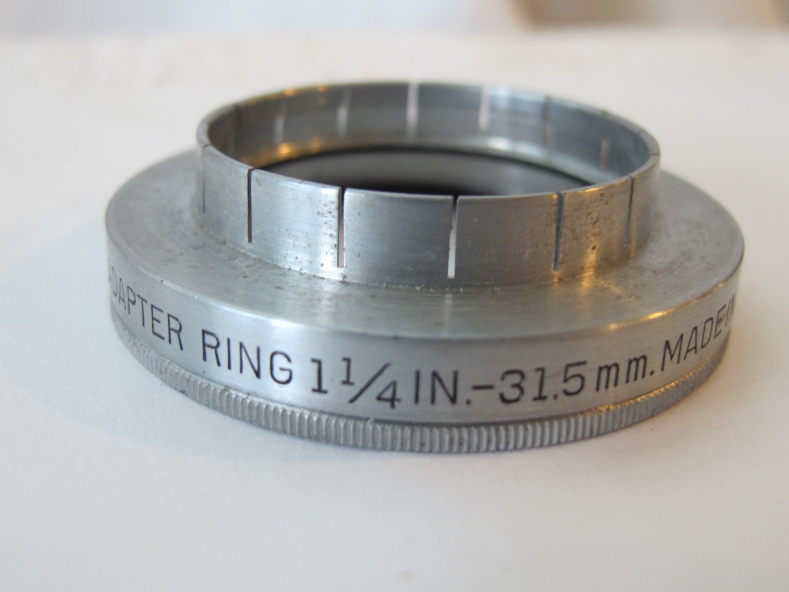 Vtg Kodak 1 1/4" 31.5mm series VI 6 filter Holder Adapter ring & retainer ring