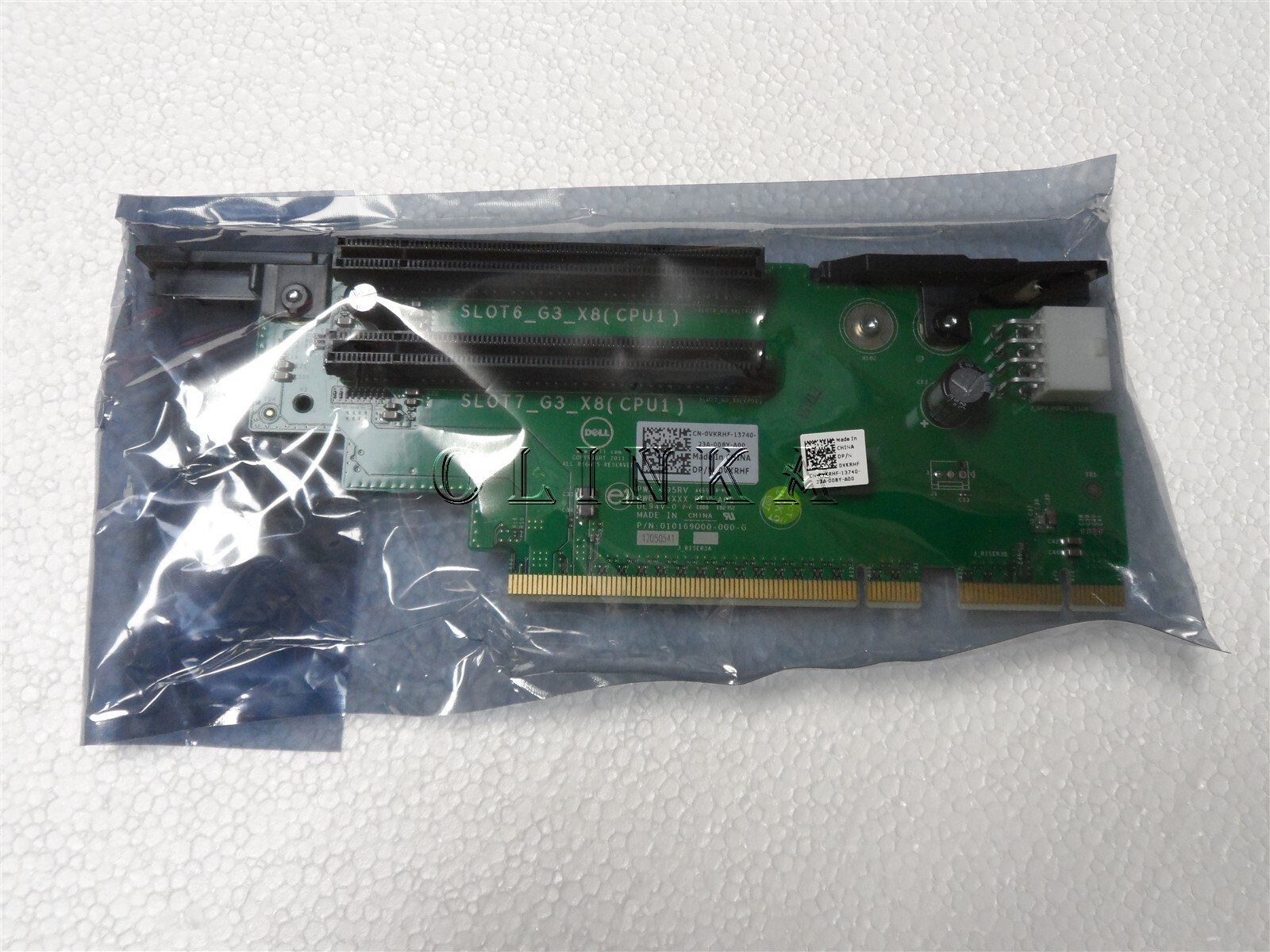 DELL POWEREDGE SERVER R720 SLOT 6 & 7 RISER 3 PCI-e EXPANSION CARD VKRHF