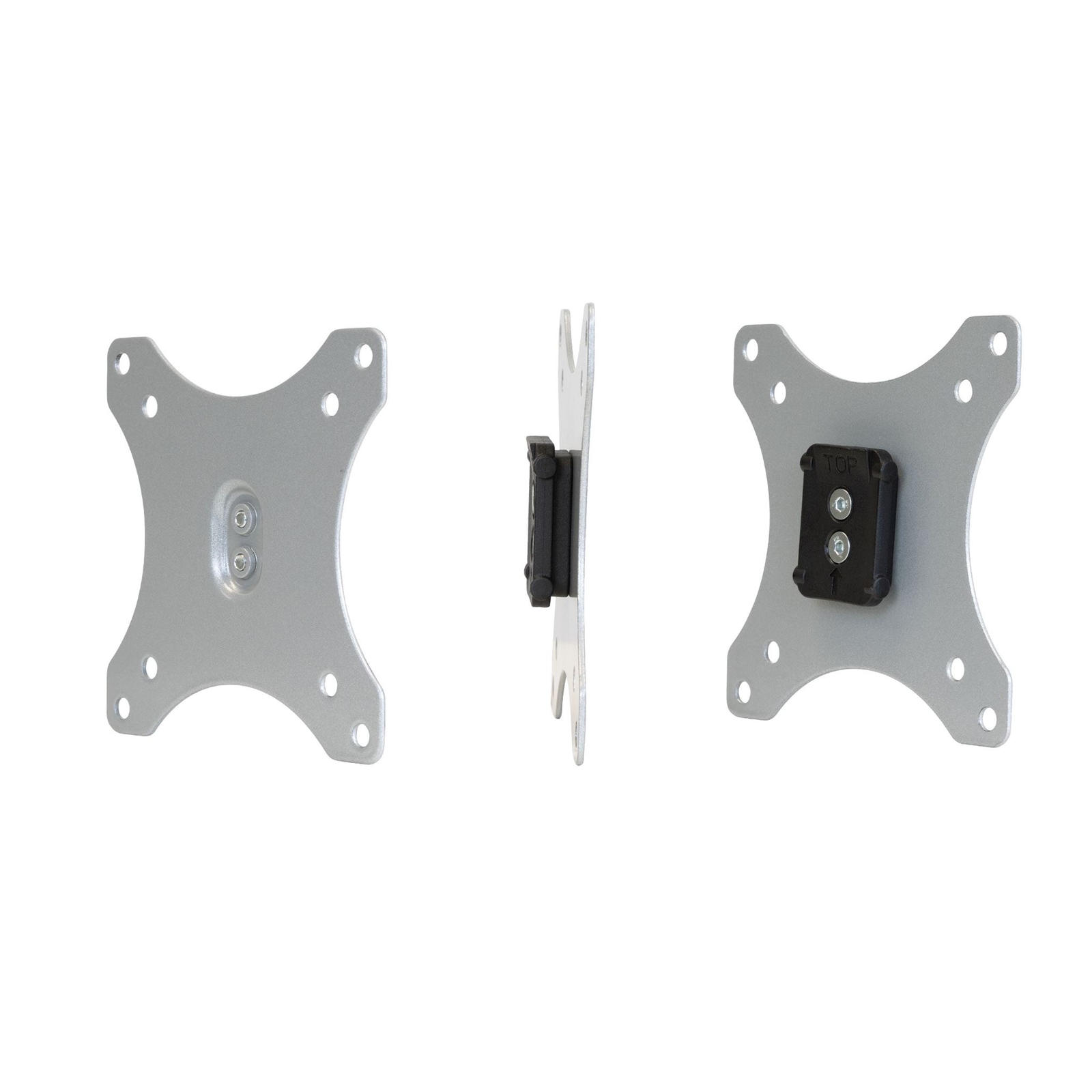 Mount-It! Replacement Monitor VESA Plate, 75,100mm Silver