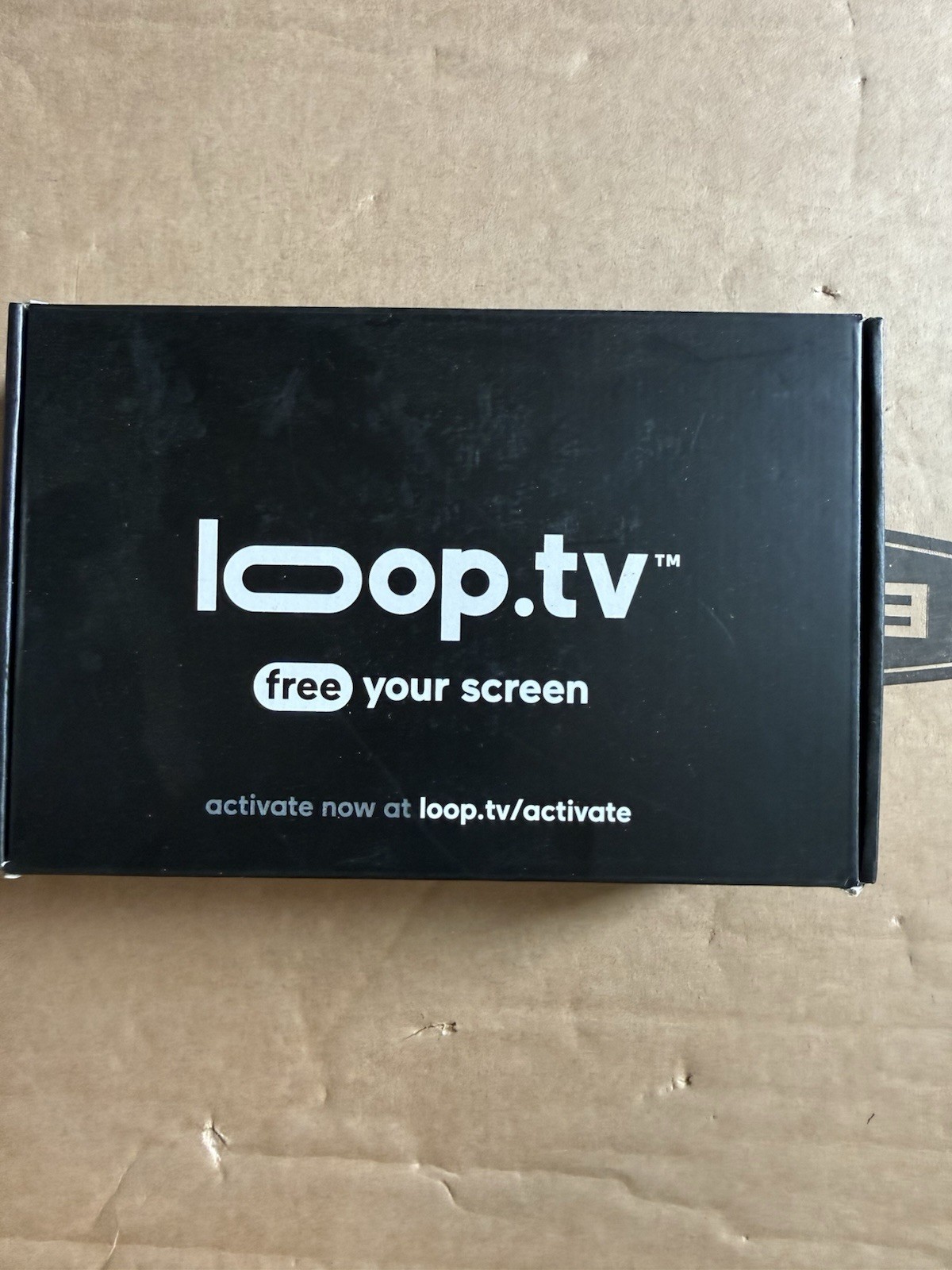 Loop.tv streaming player, designed for businesses to display music videos