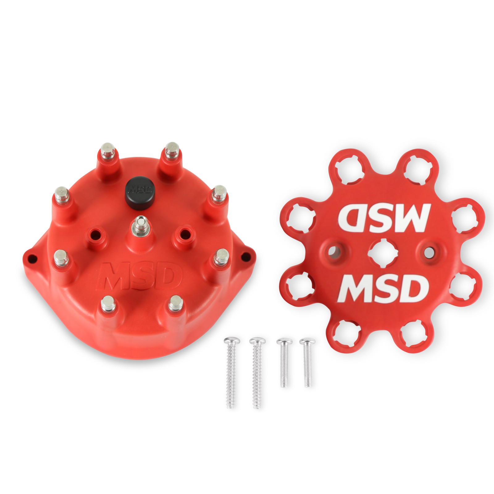 8431 Red Distributor Cap