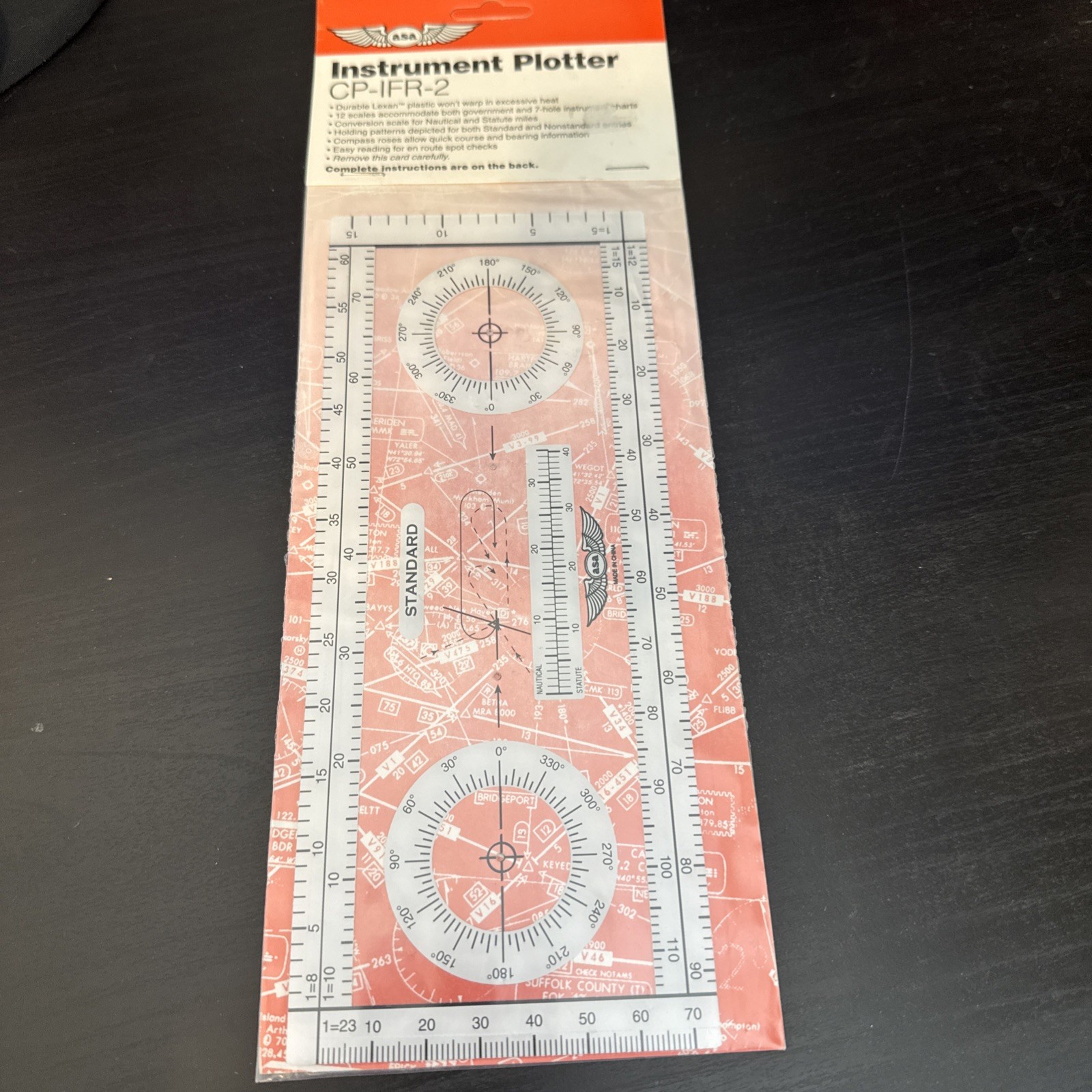 NEW - ASA Instrument Chart Plotter | ASA-CP-IFR-2 | Easier IFR flight planning