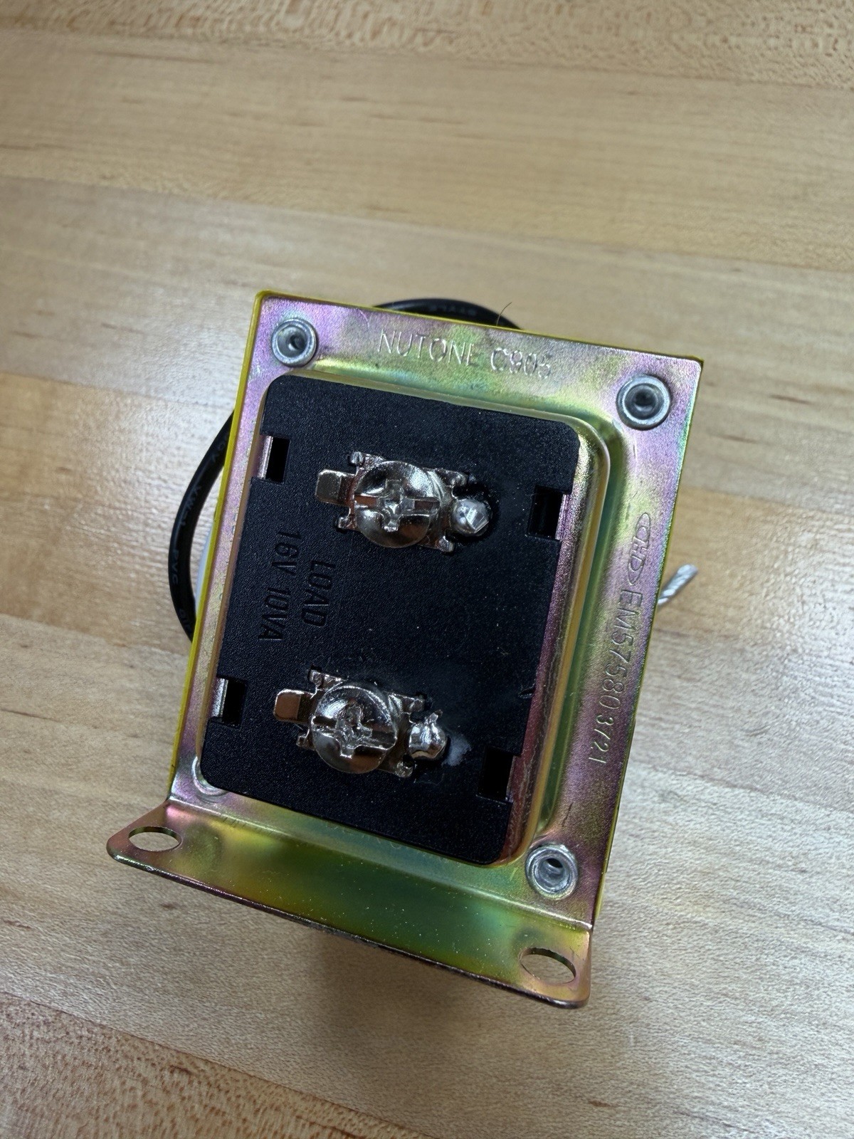Nutone C905 EM57580 Doorbell Transformer