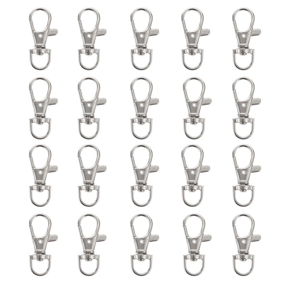 20pcs Bird Stainless Steel Locks Pet Bird Cage Door Cage Supply