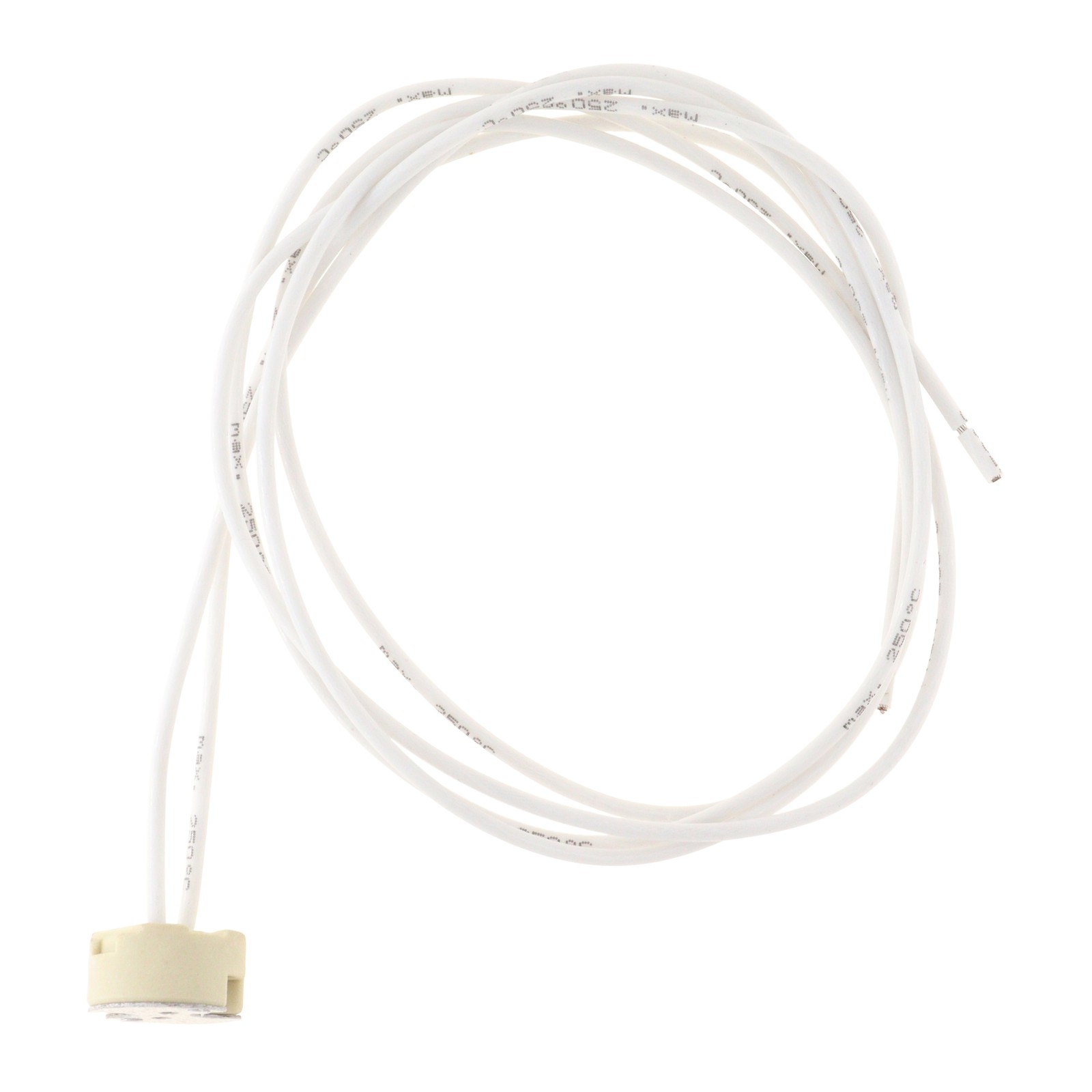 VOSSLOH-SCHWABE 525681.01 LH 32400 CERAMIC HALOGEN G4/5.3/6.35 SOCKET W/ LEAD