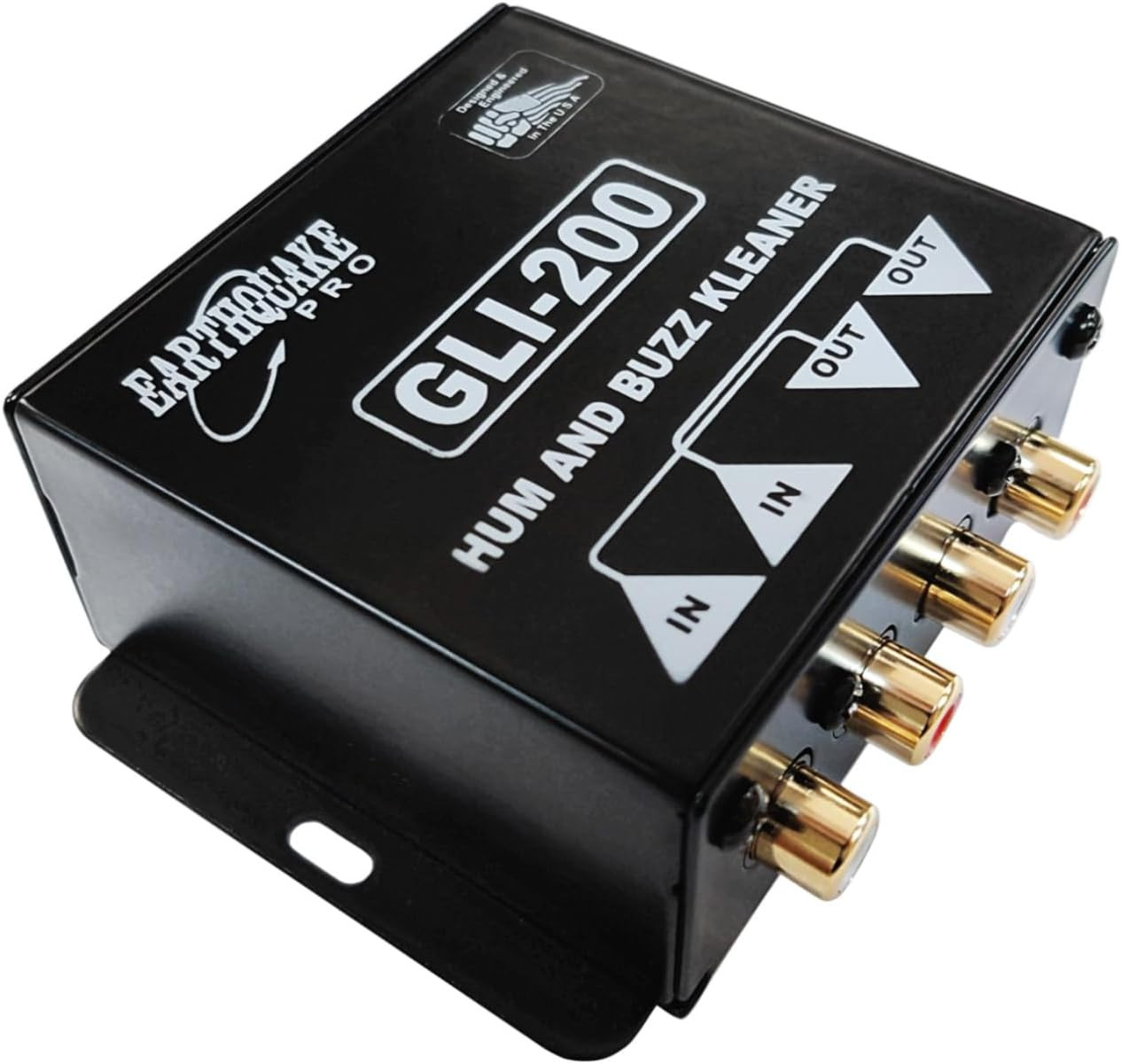 Sound GLI-200 Hum and Buzz Kleaner 600 Ohm RCA In/Out Ground Loop Isolator