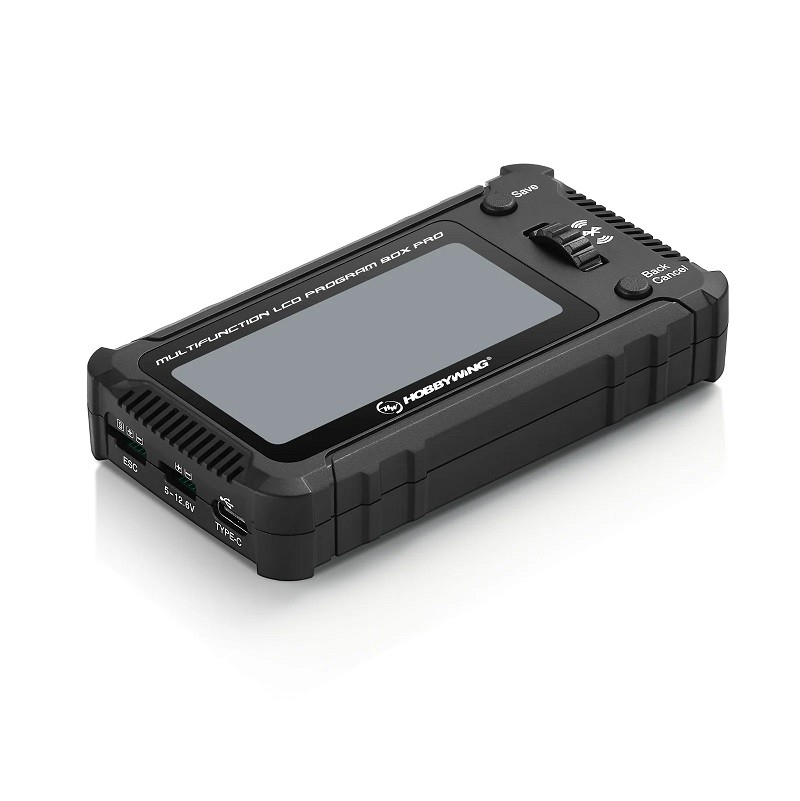 Hobbywing Multifunction LCD Bluetooth Program Box PRO (G3) Black HWI30502002